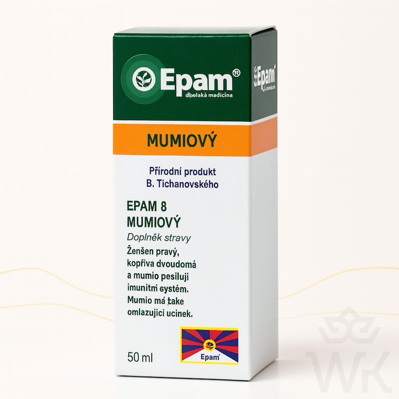EPAM 8 „Mumio” – Prírodná podpora imunity, regenerácie a vitality